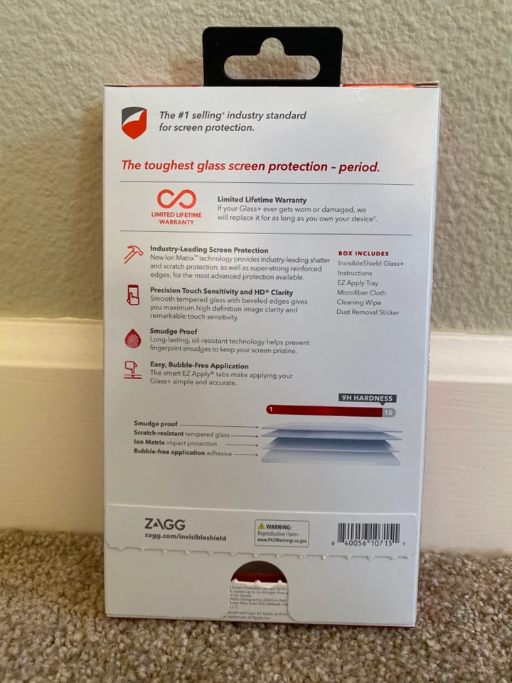 Cristal Protector Invisible ZAGG + Protector de Pantalla para Apple iPhone 11 - Transparente Foto 2 de 2