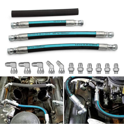 High Pressure Oil Pump HPOP Hoses Lines Kits For 1999-2003 Ford Powerstroke 7.3L