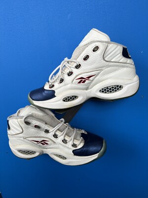 Reebok Question Mid 2016 Blue Toe Size 10 | eBay