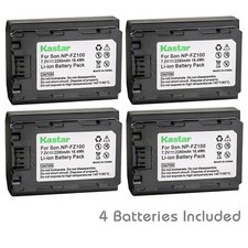 NP-FZ100 Battery for Sony BC-QZ1 Sony Alpha A9R, a9S, A7R III, A7R3, ILCE-7RM3