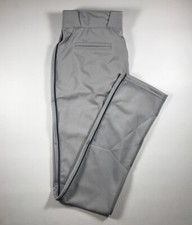 Wilson Men's Adult Pro Issue Gray Navy Blue Piping Baseball Pants 34x35 New