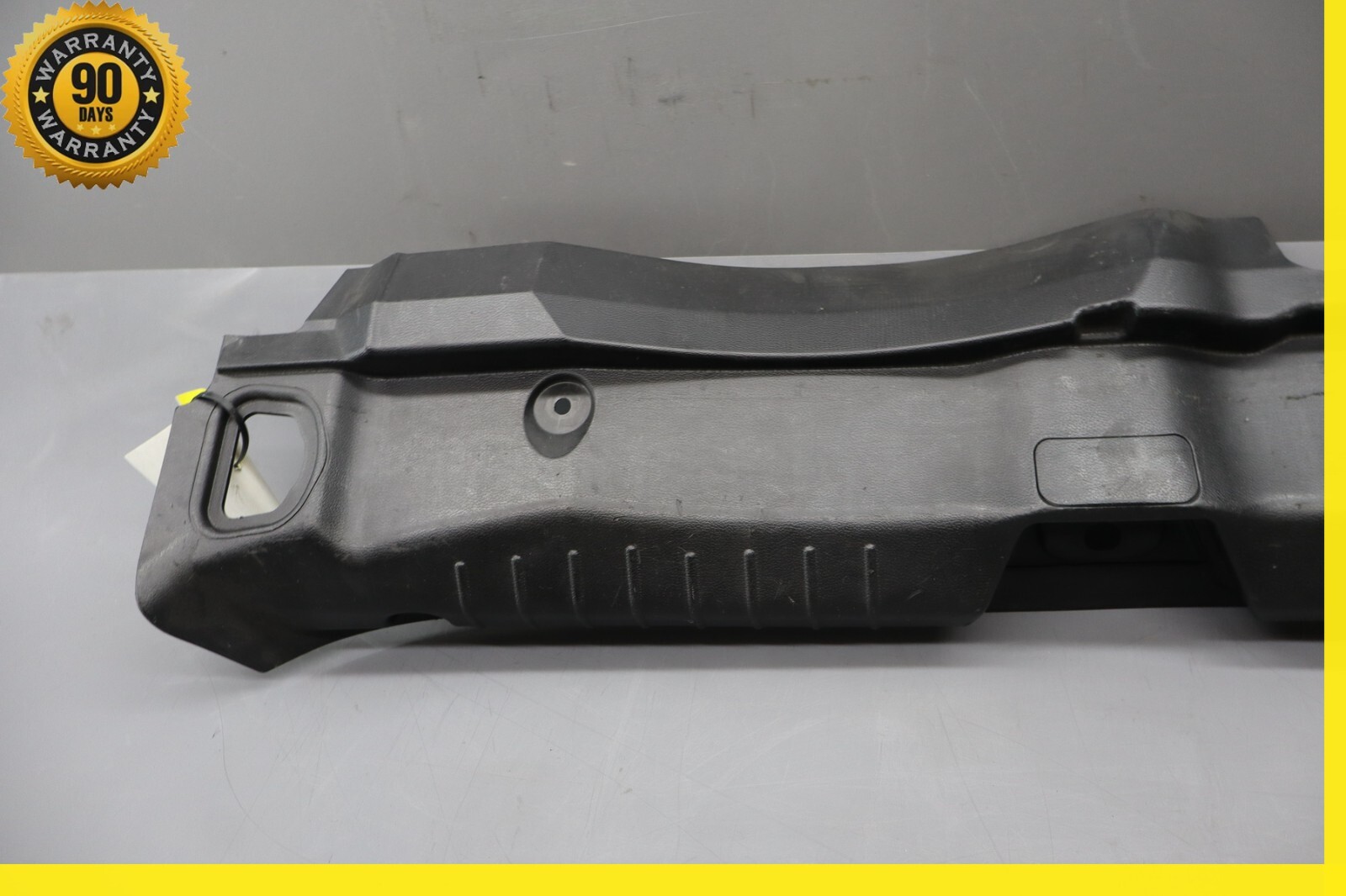 14-20 Maserati Ghibli Rear Trunk Loading Sill Plate Scuff Trim Panel Black Oem