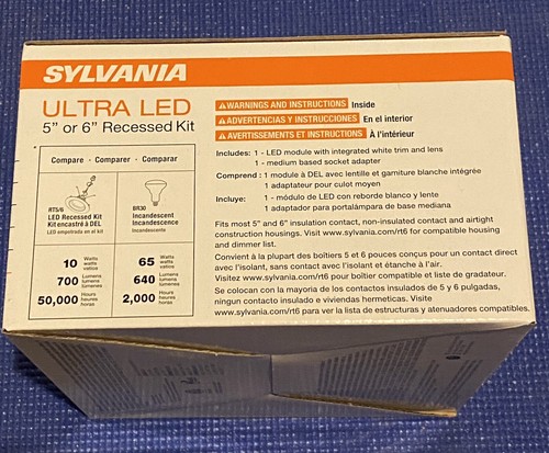 Sylvania 74290 LED Recessed Downlight Kit, Suitable for 5" and 6" Housing - Picture 3 of 6