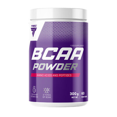 TREC NUTRITION  BCAA POWDER | Muskelaufbau Muskelregeneration|  300 G