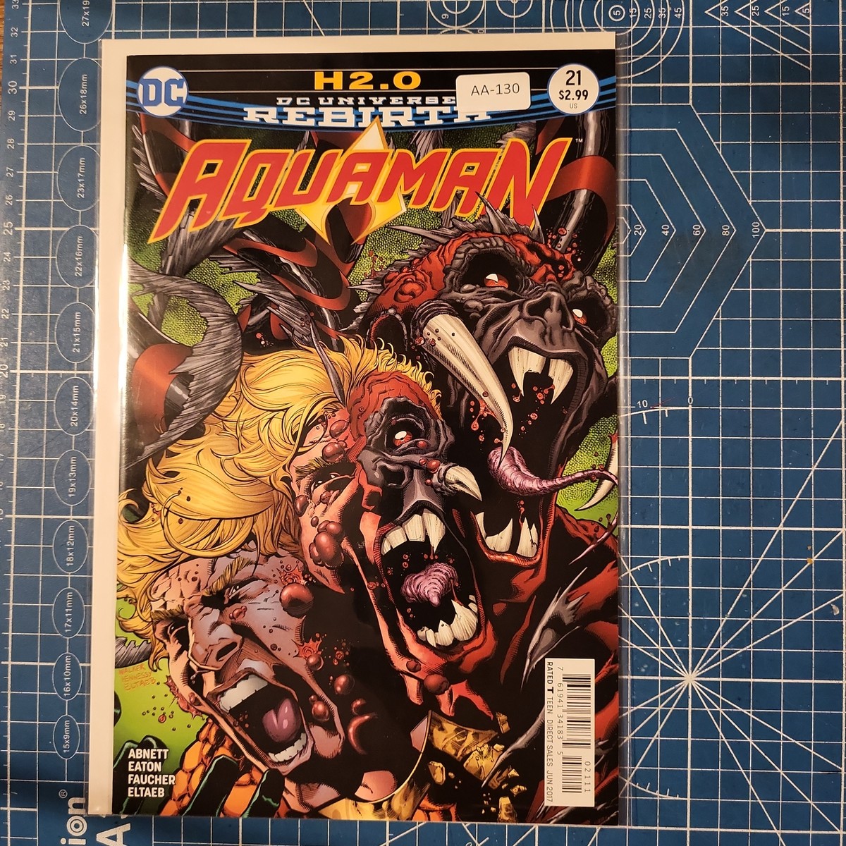AQUAMAN #21 VOL. 8 8.0+ DC COMIC BOOK AA-130 | eBay