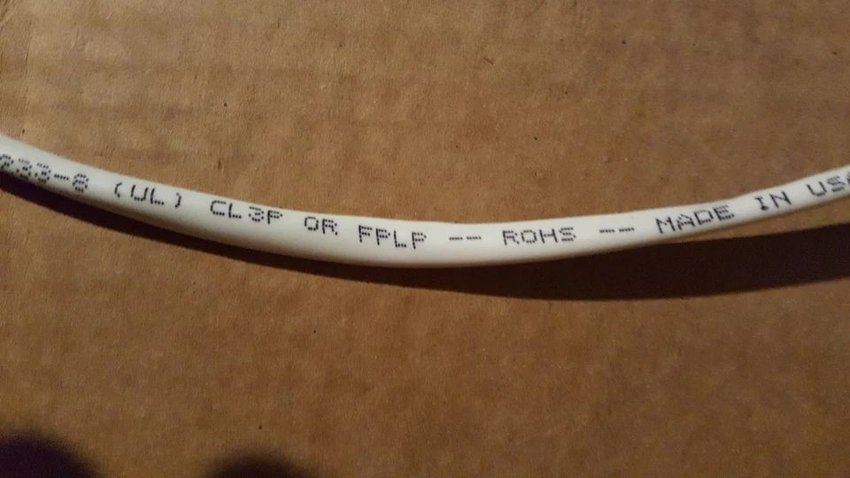 Cable de altavoz/comunicación/control Carol E3062S 12/2C Plenum CMP blanco/50 pies Foto 4 de 4