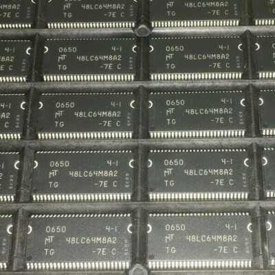 (3 PIECE LOT) MT48LC64M8A2TG-7E:C, Synchronous DRAM, 64MX8, 5.4ns, CMOS, PDSO54