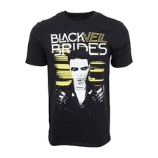BLACKVEIL BRIDES BLACK T SHIRT OFFICIAL ITEM T SHIRT