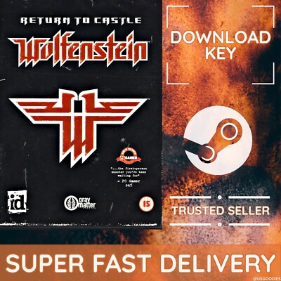 Return to Castle Wolfenstein [2001] PC GAME STEAM ACTIVATION 🔑 🚀