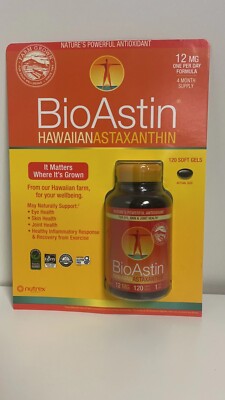 Nutrex BioAstin Hawaiian Astaxanthin 12 mg 120 Soft Gels