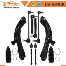 10pcs Front Lower Control Arm Ball Joints Sway Bar Fits 2013-2019 Nissan Sentra