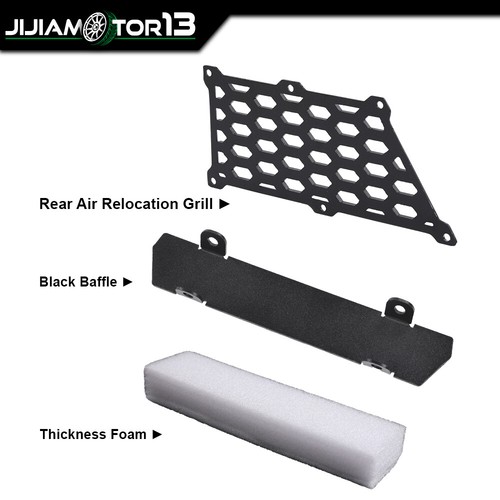 Fit For 2017-2023 Can-Am Maverick X3 Air Intake Relocation Kit Noise Reduction - Picture 4 of 9