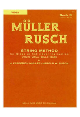 Muller-Rusch String Method Book 3 - Viola