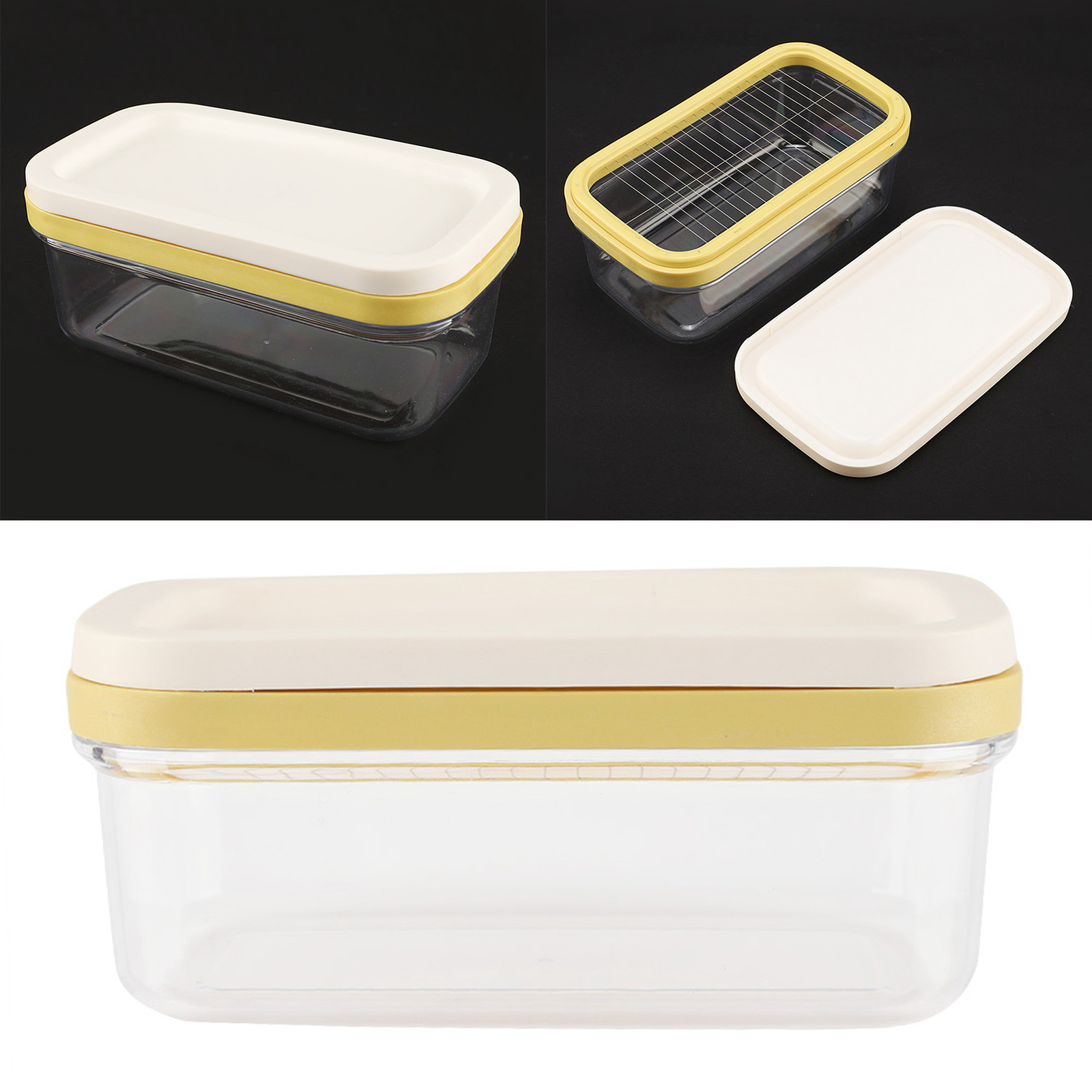 Box Cheese Container Keeper With Cutting Net Food Storage Box Kitchen ...