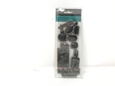 TPC Studio ANW Crestwood rubber stamp set of 8 antique items