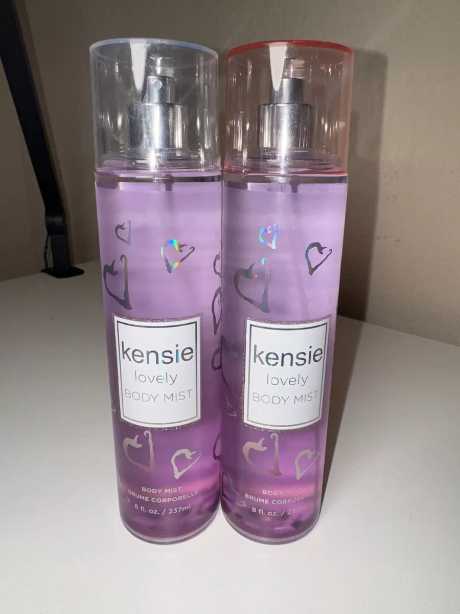 Kensie Lovely Body Mist Spray 8oz 2 bottles eBay