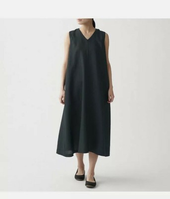 muji linen dress