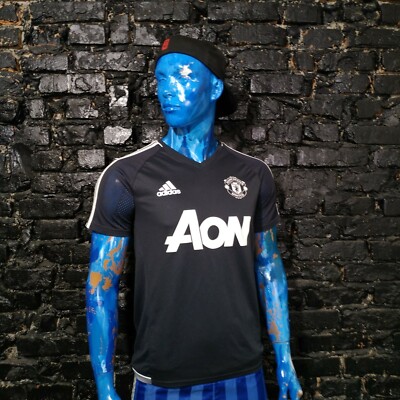 Manchester United Jersey Training MEDIUM Shirt Soccer Football