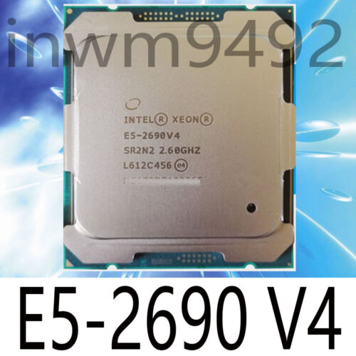 Intel Xeon e5-2690 v4 sr2n2 2.60 Gsr2n2 2.60 GHz 14c 28t lga2011-3 CPU processor - Picture 1 of 1