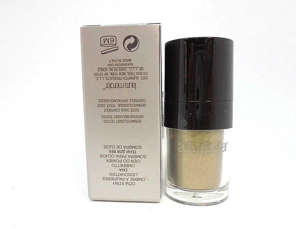 Laura Mercier Fairy Dust Eye Shimmer ónix triturado 0,07 oz / 2 g / Nuevo en caja Foto 2 de 3