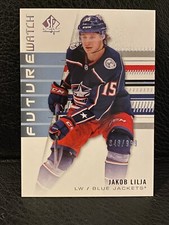 2019-20 SP Authentic Future Watch Rookies 348/999 Jakob Lilja #230 Rookie RC
