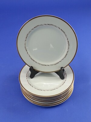 Sango China 8pc Diadem Japan 3641 7.75 Inch Salad Plates