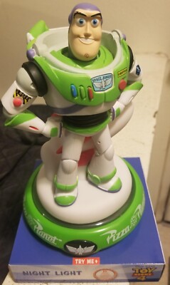 Buzz Lightyear Pizza Planet Night Light Lamp Figure Disney Pixar Toy Story 4