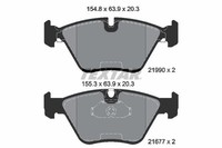 Textar Bremsbelagsatz, Scheibenbremse 2199003 FüR BMW