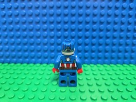 LEGO Space Captain America Minifigure sh0228 76049 Marvel Super Heroes CMF Lot 