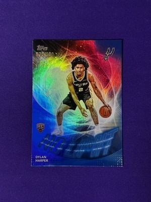 2025-26 Topps Basketball Dylan Harper RC No Limit Blue Rainbow 1