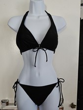 Victoria's Secret Black Swim Set Size M