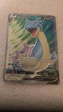 Lapras V (Full Art) 189/202 Swsh01: Sword & Shield Holo TCG Pokemon Card 