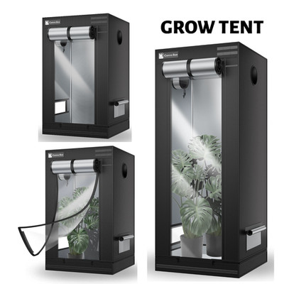 Cannobox Growzelt Pflanzenzelt Zuchtzelt Growbox Gewächszelt -1680D Tent Indoor