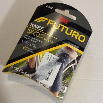 3M Futuro Sport Performance Compression Knee Sleeve L/XL Large X-Large New