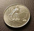 2007 Para Curling Canada 25 Cents Elizabeth II Quarter Coin 25 Cent