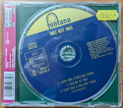 CD Was (Not Was)    Papa Was A Rolling Stone - OVP -