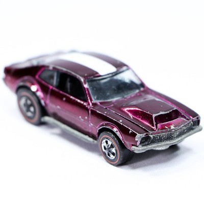 Rare Hot Wheels Redline Mighty Maverick Deep Magenta Vintage Original