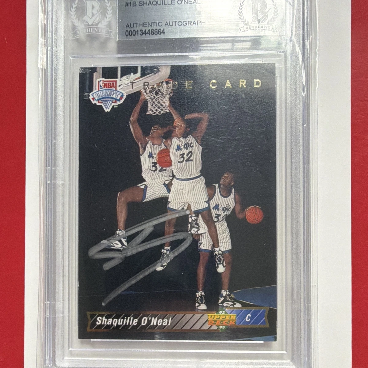 Shaquille O'Neal Autographed Basketball Trading Cards for sale | eBay