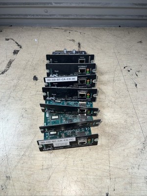 X7 APC SMART SLOT AP9617 NETWORK MANAGEMENT CARD
