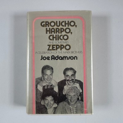 Groucho, Harpo, Chico & Sometimes Zeppo Joe Adamson 1973 Advance Copy Simon &