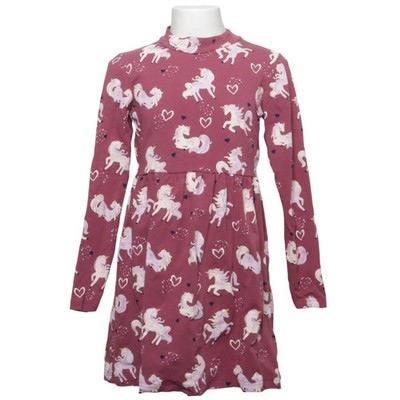 Blue Seven, Kleid, Größe: 128, Lila/Mehrfarbig, Baumwolle/Elasthan, Print #Bzv