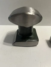 - 3 Pound Anvil Dolly Curved And Flat Side With Hammer Unused Bodywork Metal 