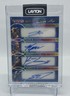 2025 Leaf Vivid Colorful Quad Griffin/McGonigle/De Vries/Walcott Auto 1/1 Blue