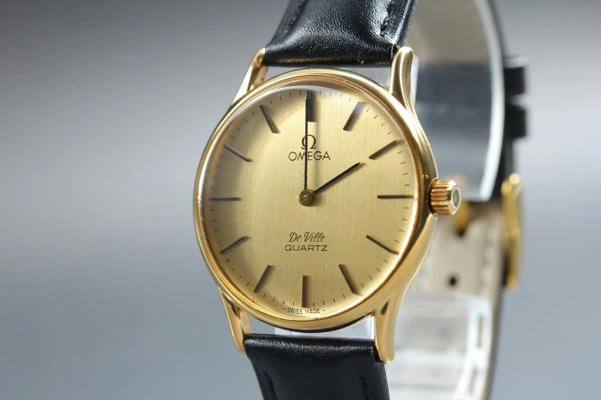 OMEGA De Ville - 38 mm, Yellow Gold | eBay
