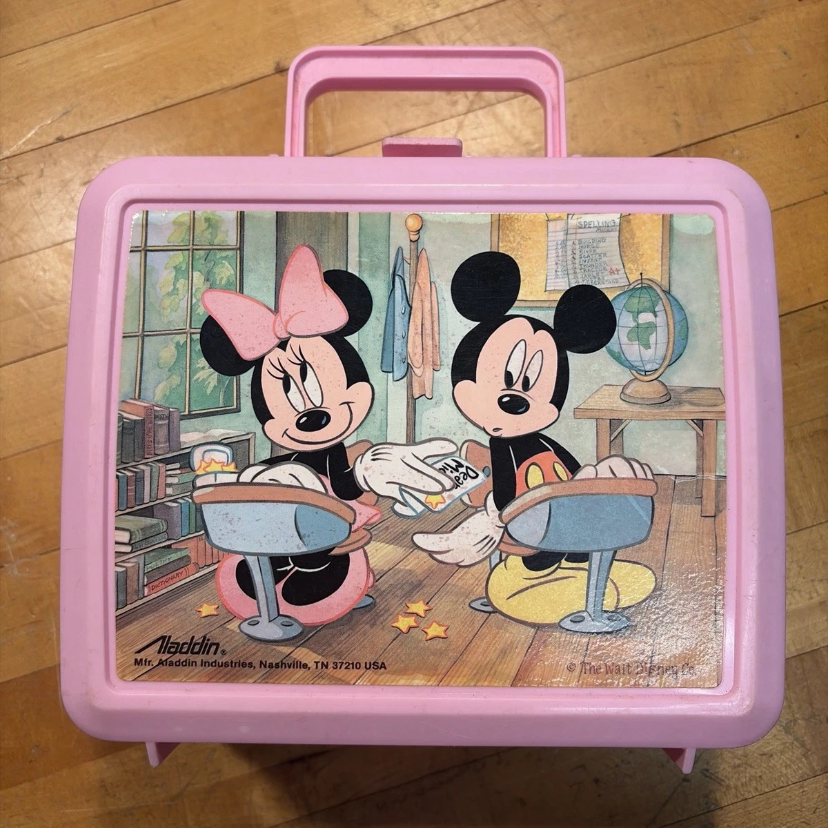 Mickey Mouse Lunch Box In Collectible Plastic Lunchboxes (1970-Now