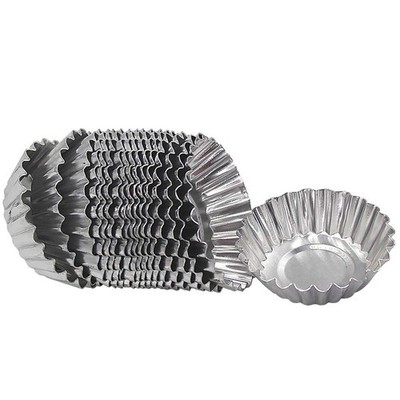 30 PCS Egg Tart Cookie Molds Bakeware Cupcake Cake Baking Cup Mini Pie Pan Tin