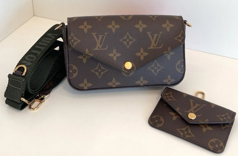 Louis Vuitton Multi Pochette Accessoires Canvas Shoulder Bag New Women Style