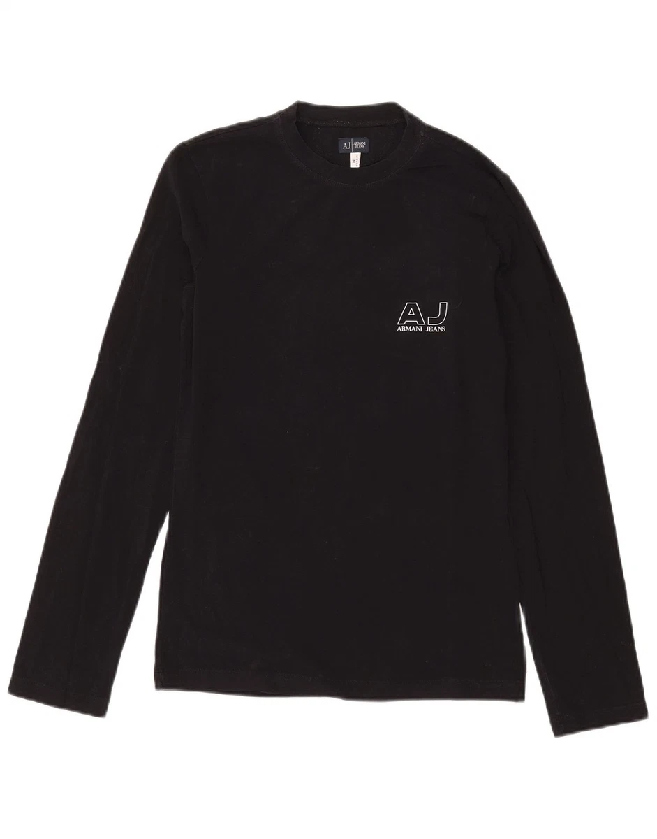 Armani Jeans Cotton Long Sleeve T-Shirts for Men for sale | eBay