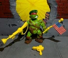 TMNT TEENAGE MUTANT NINJA TURTLES 1991 RAPH THE GREEN BERET NM- NEAR COMPLETE