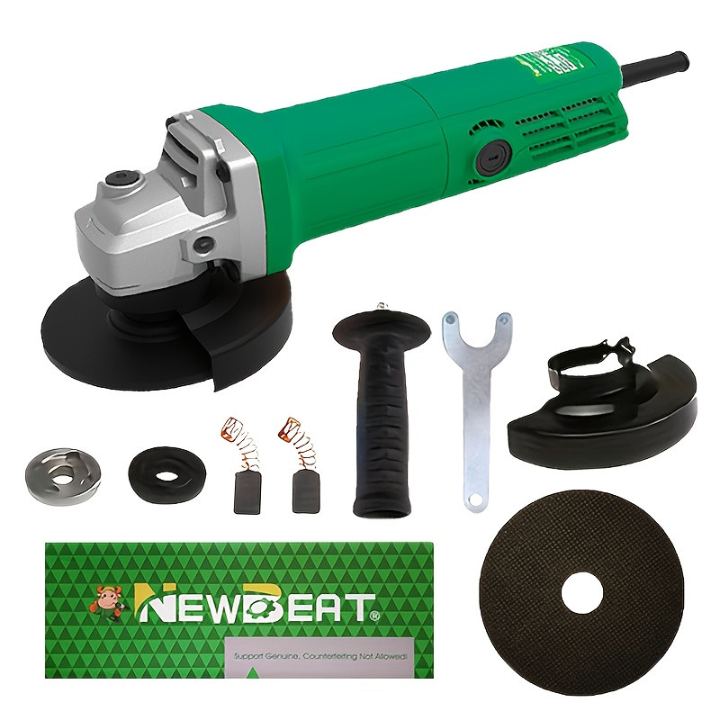Heavy Duty Angle Grinder 4-1/2" 850W Motor 10000 RPM Metal Cutting Tool